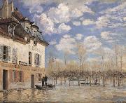 Alfred Sisley Flood at Port-Marly painting